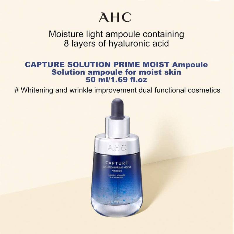 AHC - Capture Solution Prime Moist Ampoule 50ml - Minou & Lily