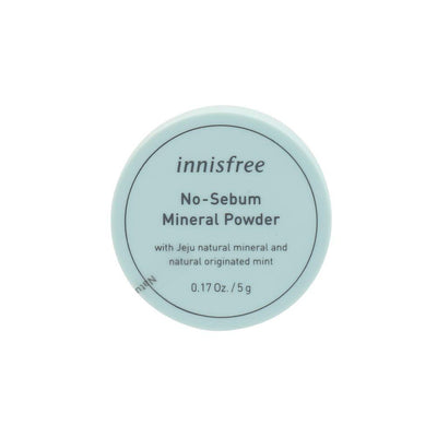 innisfree - No-Sebum Mineral Powder 5g - Minou & Lily