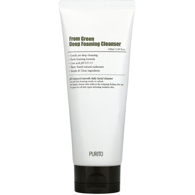 PURITO - From Green Deep Foaming Cleanser 150ml - Minou & Lily